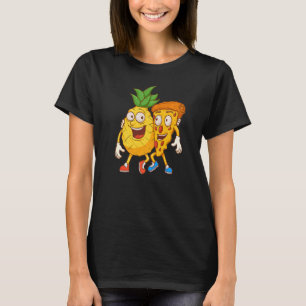 Pineapple Pizza Best Friends Hawaiian Pizza T-Shirt