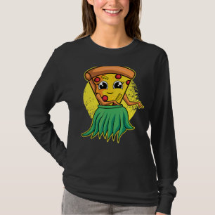 Pineapple Pizza Fruit Hawaiian Food Hawaii Dancing T-Shirt
