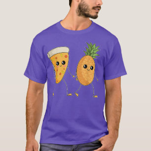 Pineapple Pizza Hawaiian Food Snack Lover493 T-Shirt