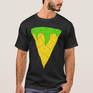 Pineapple Pizza  Hipster Fun Kids Boy Girl Teen T-Shirt