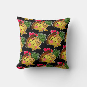 Pineapple Pizza Love Cushion