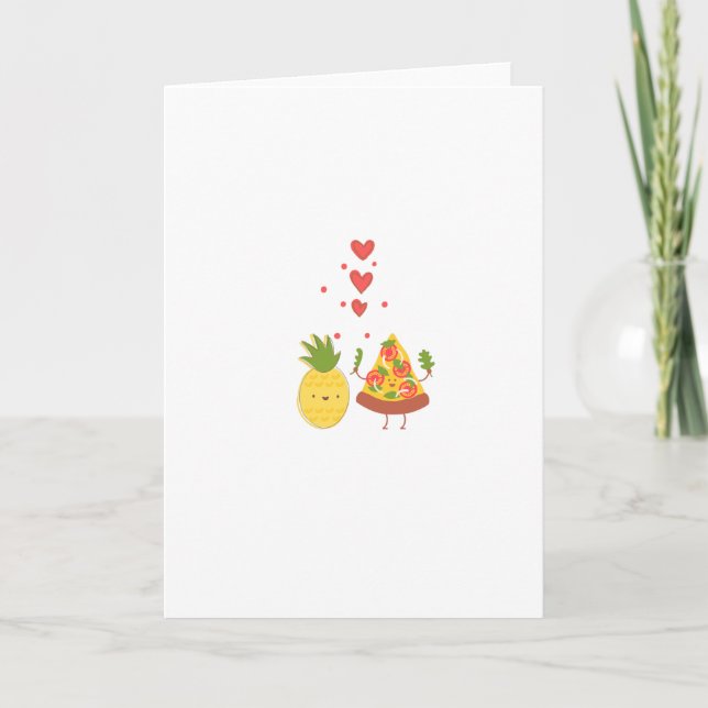 Pineapple Pizza Lovers Card (Front)