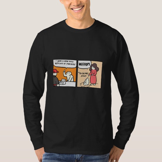 Pineapple Pizza Pizza T-Shirt (Front)