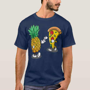 Pineapple Pizza Shirt Hawaiian Pizza Aloha Beach L