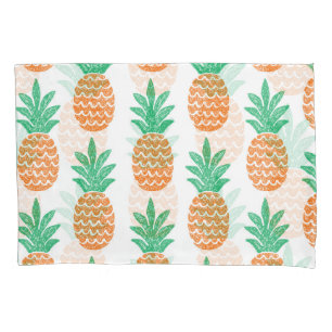 Pineapple Play: Fun Pattern Delight. Pillowcase