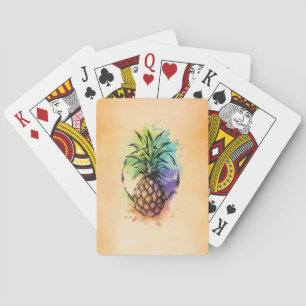 Pineapple Playing Cards