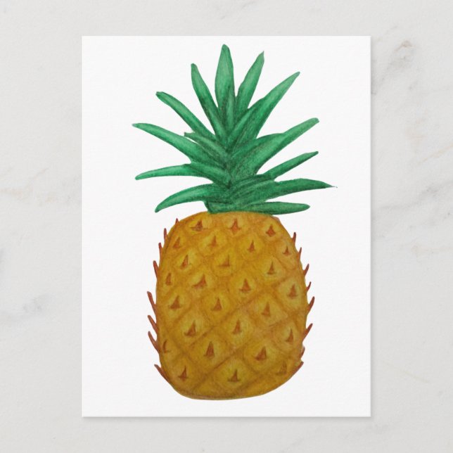 Pineapple Postcard (Front)