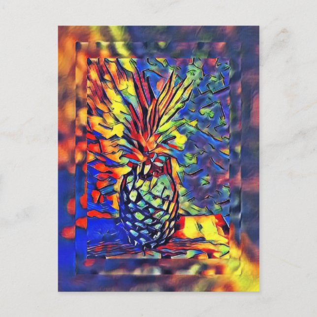 Pineapple Postcard (Front)