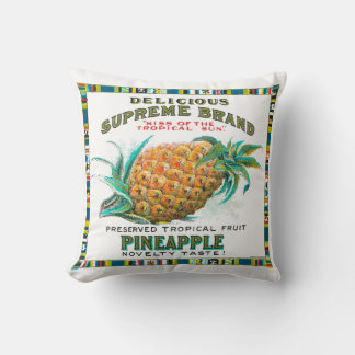 Pineapple Preserves Throw Pillow