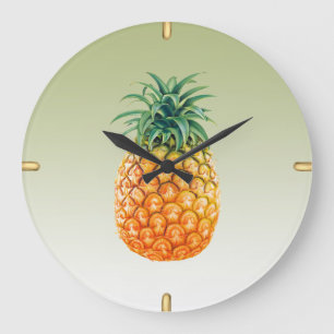Pineapple Princess Large Clock