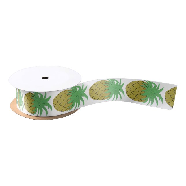 Pineapple Ribbon Satin Ribbon (Spool)