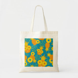Pineapple Rings: Doodle Cartoon Vintage. Tote Bag