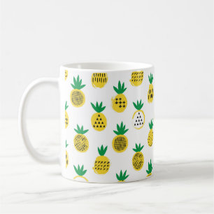 Pineapple seamless pattern. Kid design.  Coffee Mug