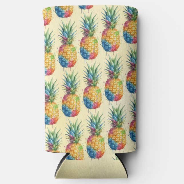 Pineapple Seltzer Can Cooler (Front)