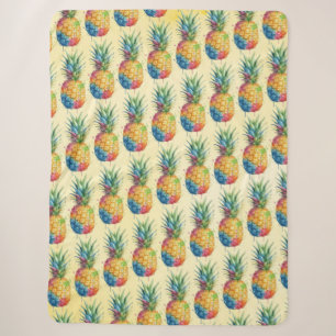Pineapple Sherpa Blanket