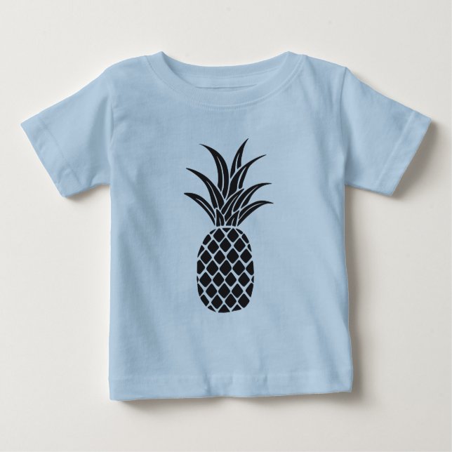Pineapple Silhouette Toddler Tee (Front)