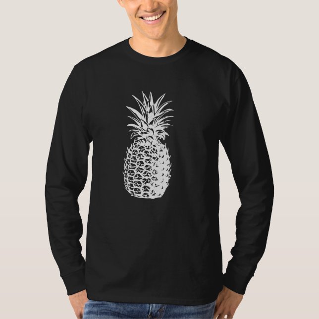 PINEAPPLE Simple Artwork T-Shirt (Front)