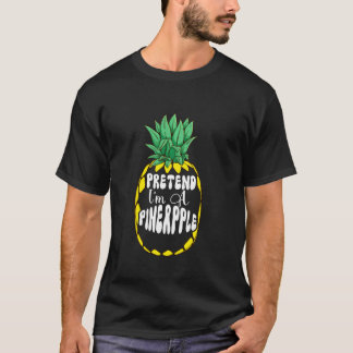 Pineapple Squad Three Cute Avocados Sunglasses Fun T-Shirt