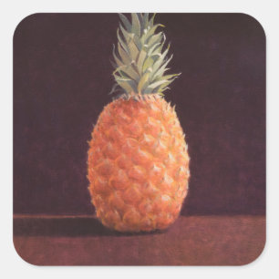 Pineapple Square Sticker