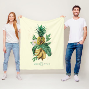 Pineapple Suite at The White Lotus Fleece Blanket