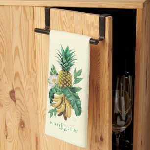 Pineapple Suite at The White Lotus Tea Towel