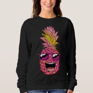 Pineapple Summer Hawaiian Party Funny Fruit Lover Sweatshirt