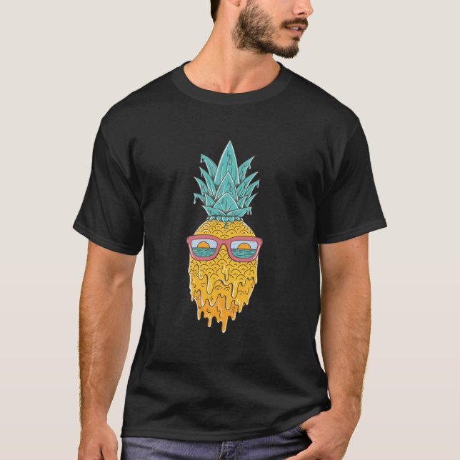 Pineapple Summer  T-Shirt (Front)