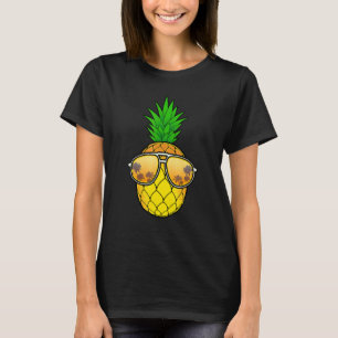 Pineapple Sunglasses Men Women Hawaii Pineapple T-Shirt