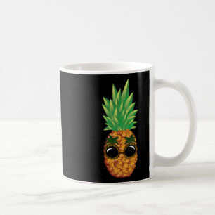 Pineapple Sungles Aloha Beaches Hawaii - Hawaiian Coffee Mug