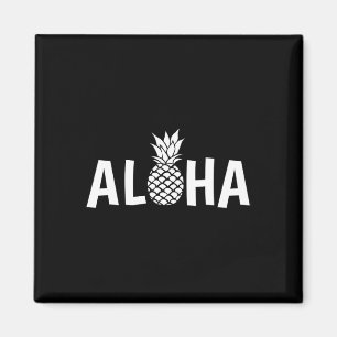 Pineapple Sungles Aloha Beaches Hawaii Hawaiian Wo Magnet