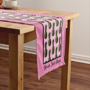 Pineapple Table Runner - Optional Personalisation