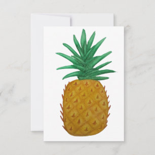 Pineapple Thank You Card