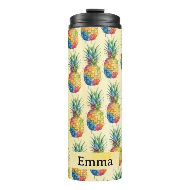 Pineapple Thermal Tumbler (Front)