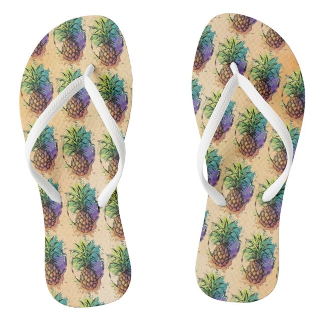 Pineapple Thongs (Footbed)