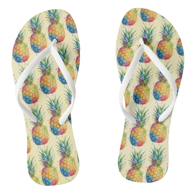 Pineapple Thongs (Footbed)