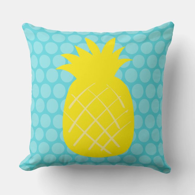 pineapple Throw Pillow 20" x 20" (Front)