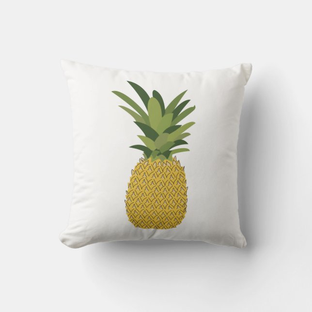 Pineapple Tropical Fruit Design Cushion (Front)