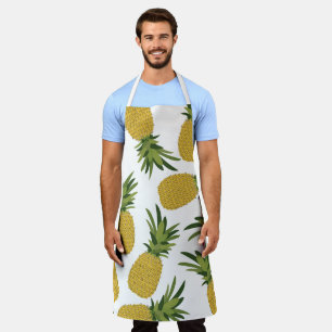 Pineapple Tropical Fruit Pattern Apron