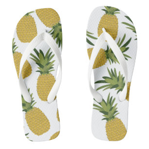 Pineapple Tropical Fruit Pattern Thongs