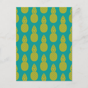 Pineapple Tropical Fruit Postcard