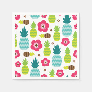Pineapple Tropical Summer Napkin