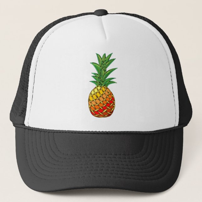 Pineapple Trucker Hat (Front)