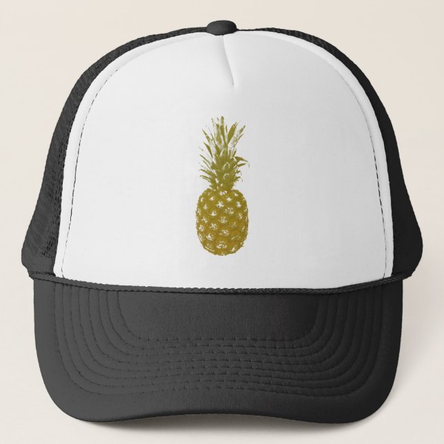 Pineapple Trucker Hat (Front)