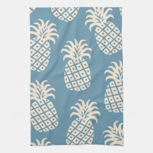 Pineapple Twist Tropical Design Tea Towel