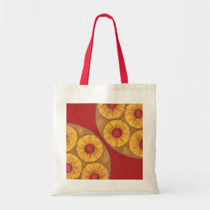 Pineapple Upside Down Cake Cherry Foodie Tote