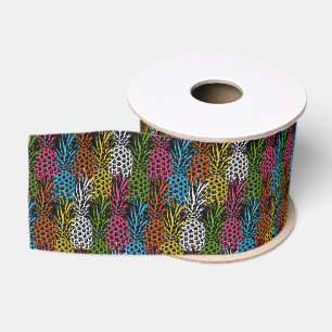 Pineapple Wild and Sweet Grosgrain Ribbon