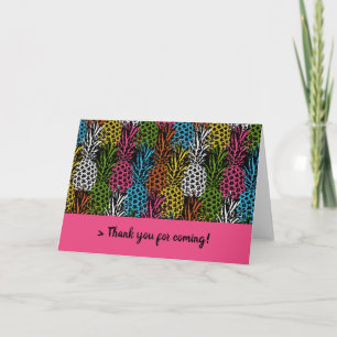 Pineapple Wild and Sweet Thank You Card