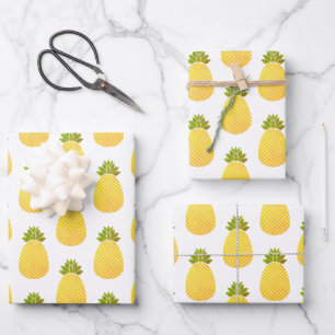 Pineapple Wrapping Paper Sheet
