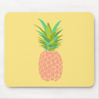 Pineapple +Yellow Mouse Pad