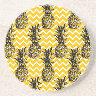 Pineapple Zigzags Coaster